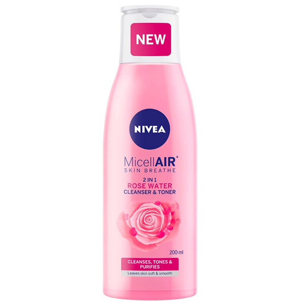 Nivea Micellair Skin Breathe Micellar Rose Water Milk Toner