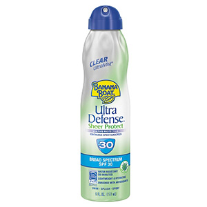 Banana Boat Ultra Defense Ultramist Sunscreen Spf Continuous