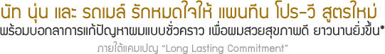 งานแถลงข่าวเปิดตัว แพนทีน โปร-วี สูตรใหม่ ภายใต้แคมเปญ Long Lasting Commitment