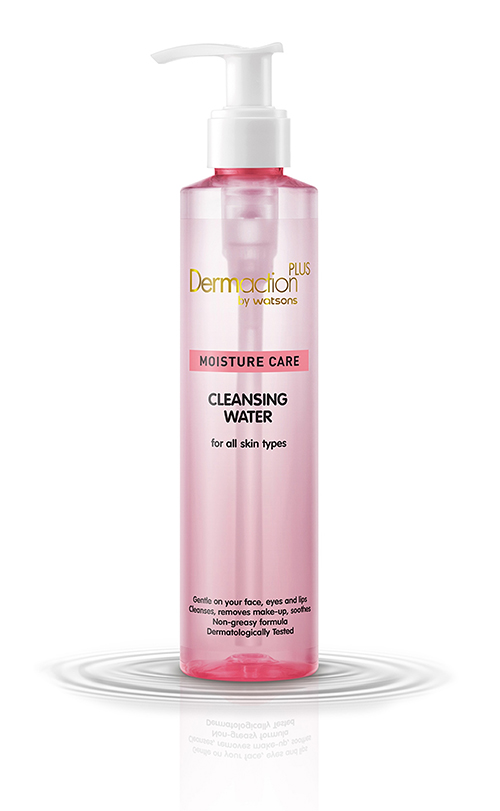 Dermaction Plus by Watsons Moisture Care Cleansing Water