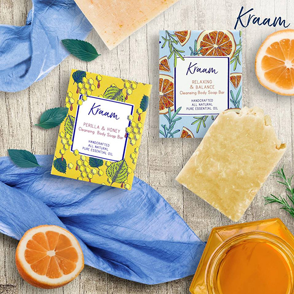 Kraam Relaxing & Balance Cleansing Body Soap Bar