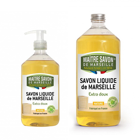 Maitre Savon Savon Liquide De Marseille Extra Doux Nature