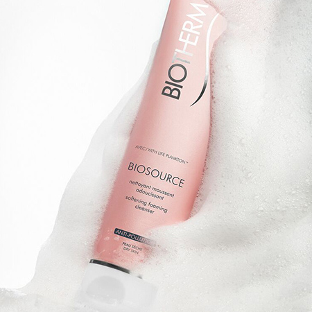 Biosource Hydra-mineral Cleanser Softening Mousse For Dry Skin