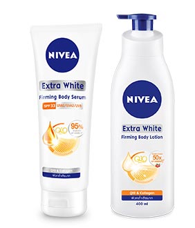 Nivea Extra White Firming Body Serum Q 10 Lotion