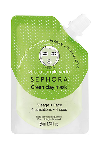 green clay mask