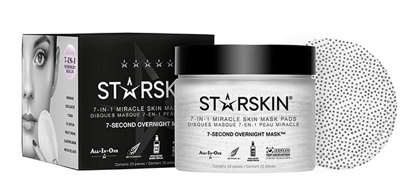 STARSKIN 7-Second Overnight Mask 7-In-1 Miracle Skin Mask Pads