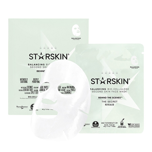 STARSKIN  Behind The Scenes Coconut Bio-Cellulose Balancing Face Mask