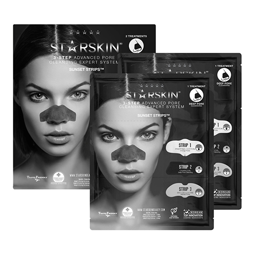 STARSKIN Sunset Strips 3-Step Advanced Pore Cleansing Expert System