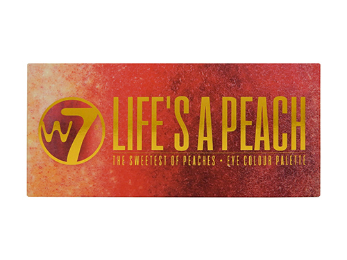 w7 Life's a Peach The Sweetest Of Peaches Eye Colour Palette