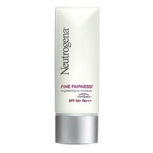 neutrogena fine fairness sunscreen