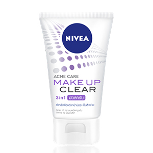 รีวิว Nivea Acne Care Make Up Clear Mud Foam