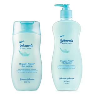 รีวิว Johnson & Johnson Oxygen Fresh Gel Lotion