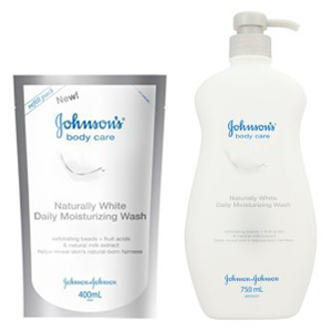 รีวิว Johnson & Johnson Body Care Naturally White Wash