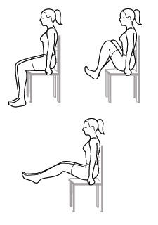 knee exercises with chair