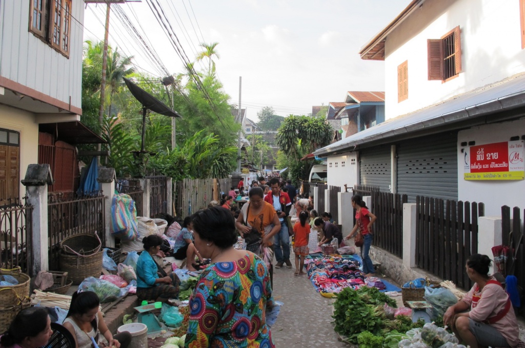 Luang Prabang morning market