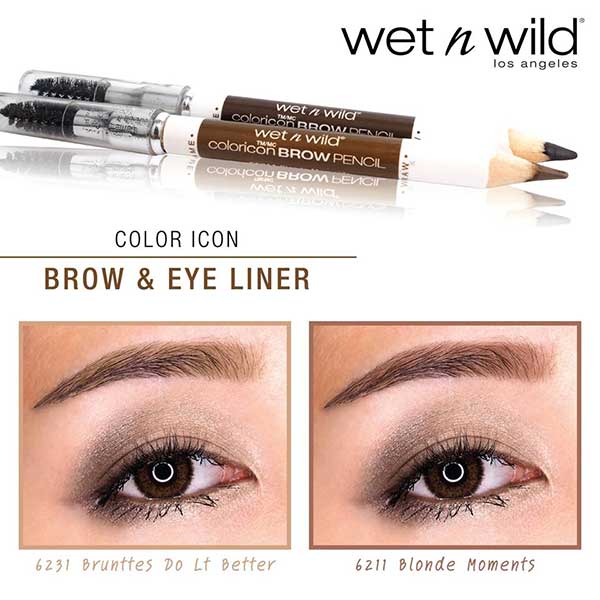 ดินสอเขียนคิ้ว Wet n Wild Color Icon Brow & Eye Liner Color